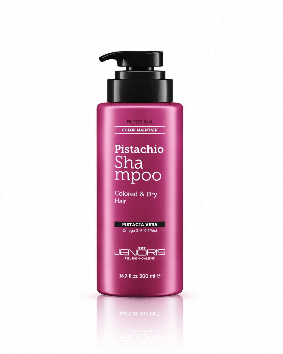 Jenoris Pistachio Shampoo for Color-Treated, Dry & Frizzy Hair - 16.9 fl. oz. - Image 1